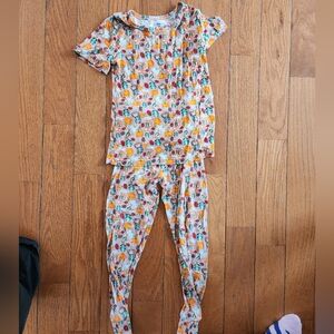 Bailey Boys Fall Coffee Print 2 Piece Pjs 5/6